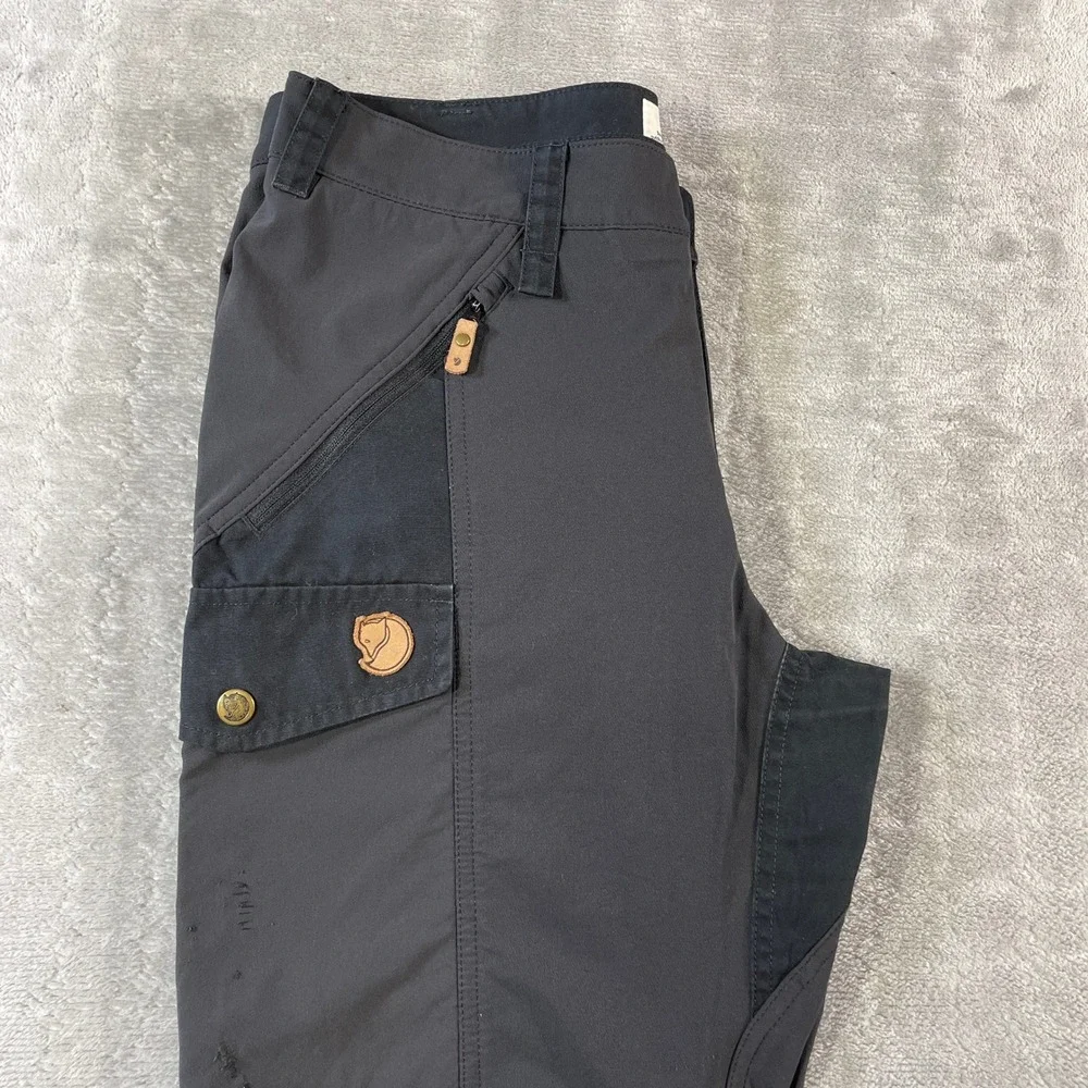 Fjallraven Nikka Curved Trousers Pants Womens 29 G 1000 Hiking Camping Light